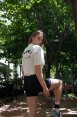 Oversize Beyaz  Surf Club T-shirt