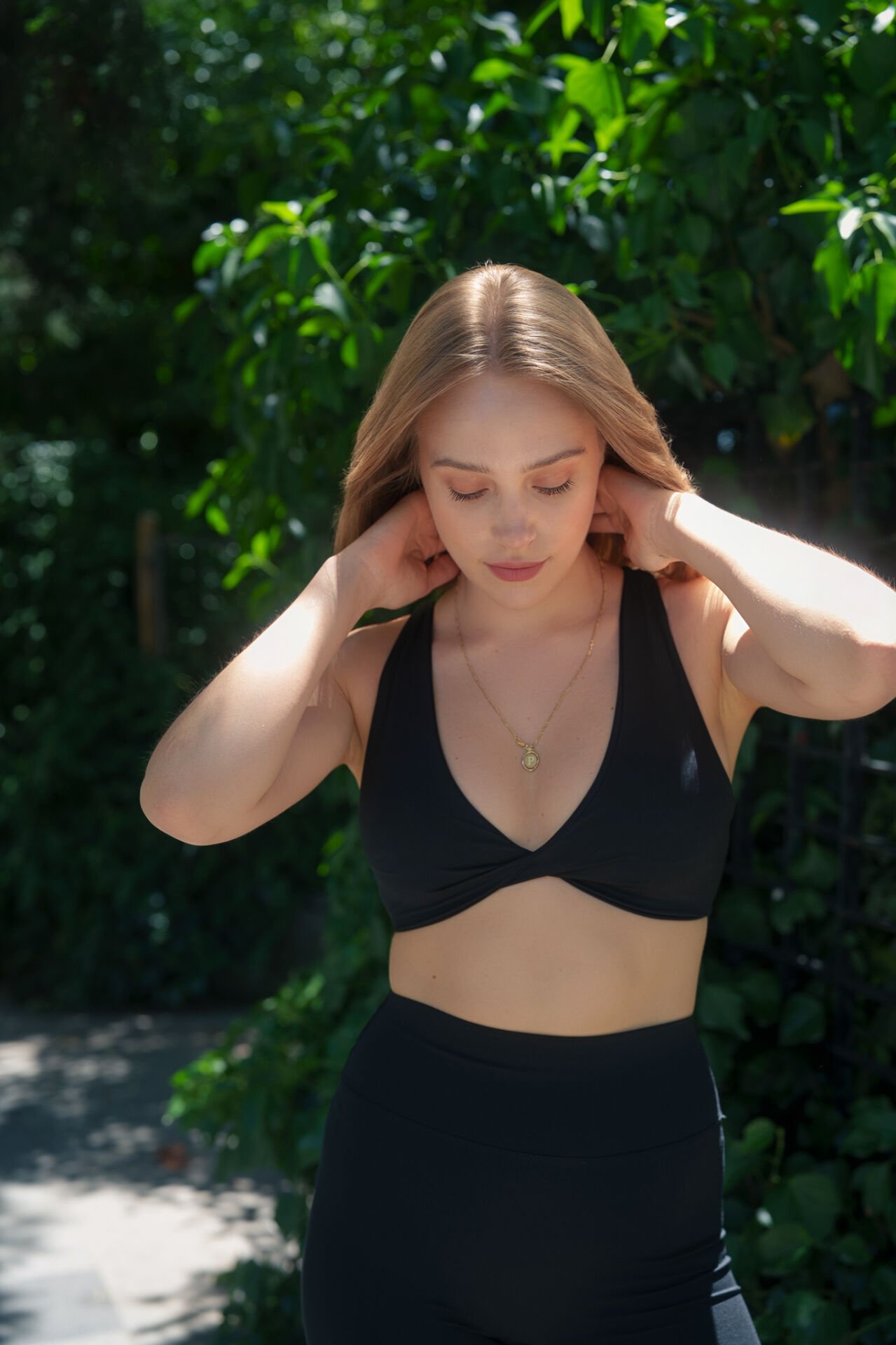 Siyah Burgu Bra