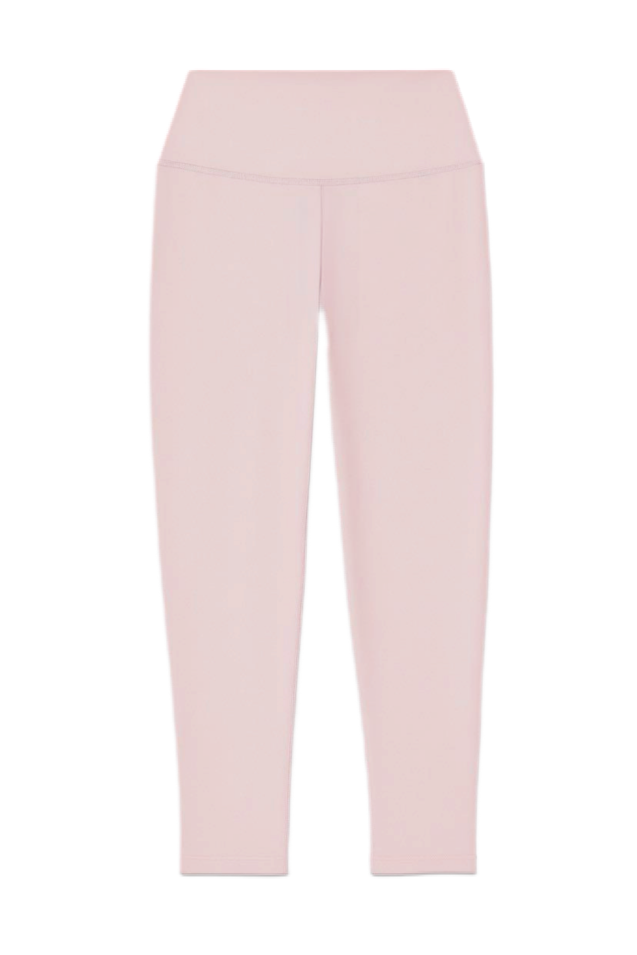 Toparlayıcı Yüksek Bel Uzun Pembe Tayt