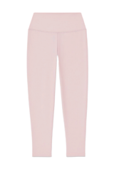 Toparlayıcı Yüksek Bel Uzun Pembe Tayt