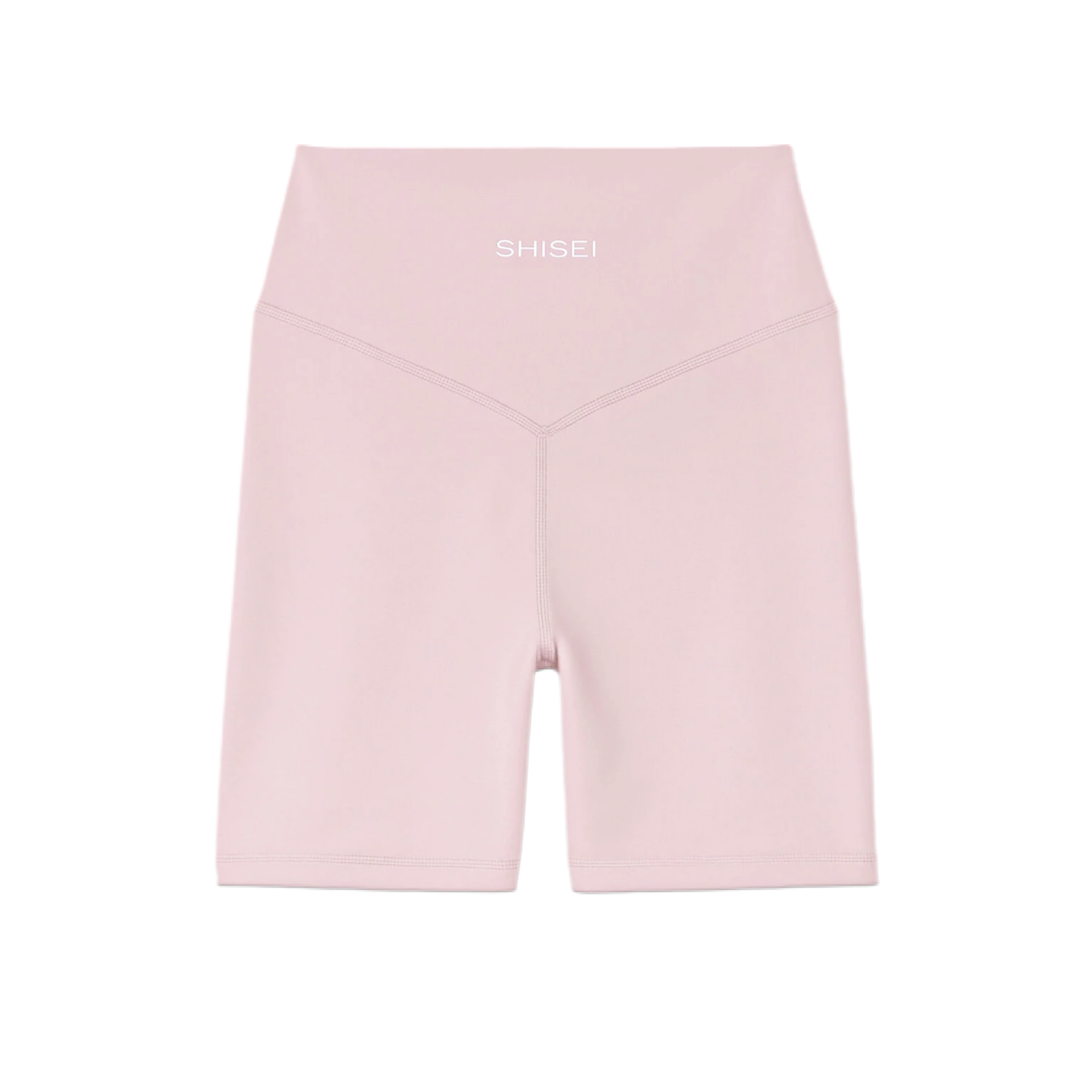 Toparlayıcı Yüksek Bel Pembe Şort