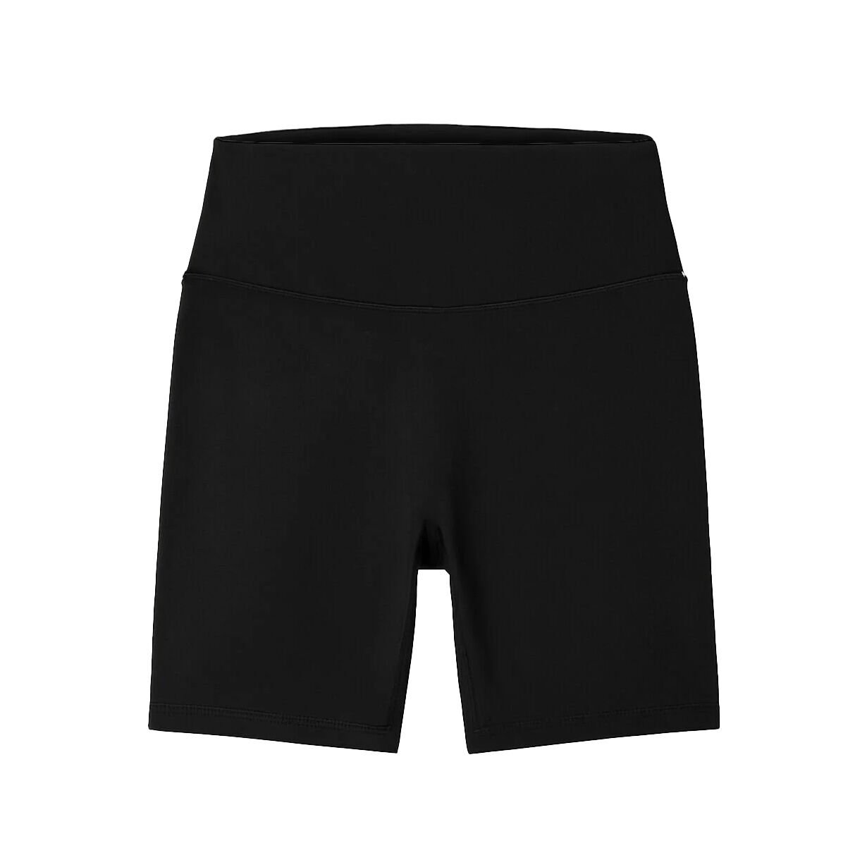 Toparlayıcı Yüksek Bel Siyah Şort