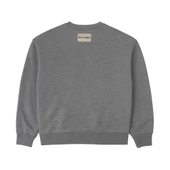 Oversize Gri Sweatshirt