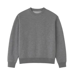 Oversize Gri Sweatshirt