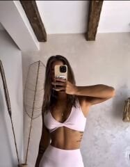 Pembe Burgu Bra