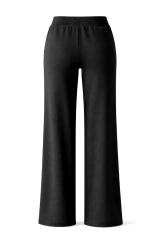 Wide-Leg Sweatpant – Siyah